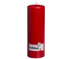Ivyline Bolsius Lot de Bougies Pilier Pillar Candle 250 x 80 Rouge