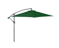 greemotion Parasol de Jardin, Anthracite/Vert