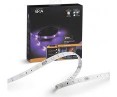 AduroSmart Bande LED de 3 m, 16 millions de couleurs et de blanc réglables, intensité variable – entre autres compatible avec AduroSmart, Hue, SmartThings et Alexa