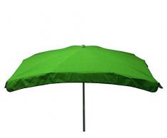 JARDIN PRIVE Colors Parasol, Vert, 200 x 140 x 10 cm