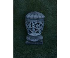 Vieille Pierre Lanterne Japonaise antracithe Deco, Gris