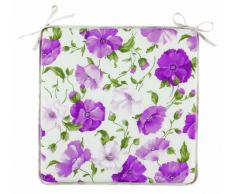 Best 04411473 Coussin dassise avec Cordons de Fixation 40 x 40 x 3 cm