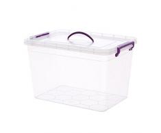 Bo Time Boîtes de Conservation Rectangulaires et Hermétiques pour réfrigérateur - 1 Boîte de 30L