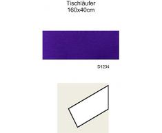 Best 02931234 Chemin de Table Violet 160 x 40 cm