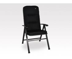 Angerer Coussin de Chaise Style Design Coussin de Fauteuil, Noir, 120 x 50 x 7 cm, 41024/137