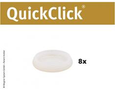 Wagner QuickClick® Chaise Patins//Lot de 8 Patins de Rechange//Stop – Diamètre 20 mm – 15824400