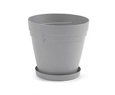 Whitefurze Boston Pot de Fleurs, Plastique, Stone, 28cm Round Boston Planter