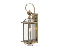 Oaks Lighting Selway Lanterne Murale dextérieur en Laiton