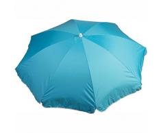 WDK Partner Parasol DIAMETRE 160 CM Polyester Bleu, 10x10x95 cm