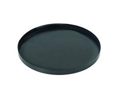 Perel Plaque de Base pour Fire Bol, 50 x 50 x 3 cm, Noir, bb680