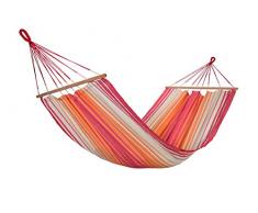 KOLOR - Hamac Orange/Rouge/Écru 300 x 100 cm