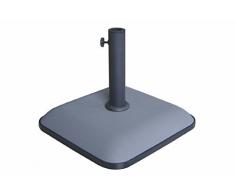 Galileo Casa Base de Parasol carrée Gris 25 kg