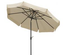 Schneider Parasol Orlando, Naturel, env. 270 cm Ø, en 8 Parties, Rond, 270x270x250 cm