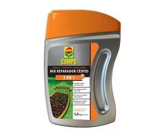 COMPO Mix Réparateur 3 en 1 graines, substrat et engrais pelouse 6 m² 1,2 kg