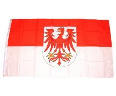 Flaggenking 16994 Drapeau de Branenburg Multicolore 150 x 90 x 1 cm