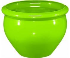 Emsa 514115 Siena Nobile Bac à Fleurs pour Jardin Polypropylène Vert 32 cm