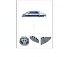 WDK Partner Parasol DIAMETRE 180 CM Polyester BAYADER, Multicolore, 10x10x105 cm