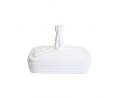 greemotion Base Pied de Parasol, Blanc, 42 x 42 x 25 cm