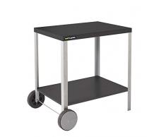 Cookin Garden Wt032T Media S Desserte Barbecue/Plancha, Noir/Silver