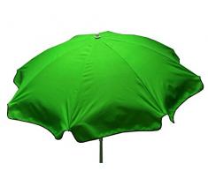 JARDIN PRIVE Colors Parasol, Vert, 180 x 180 x 2,5 cm