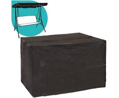 Ldk Garden 82409 – Housse Balancelle, 240 x 125 x 170 cm, Couleur Noir