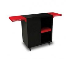 Simogas CISIM Chariot INOX pour plancha jusquà 75cm, 135 x 42 x 83 cm