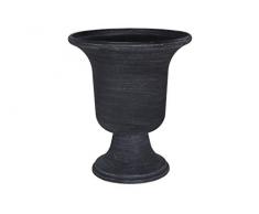 Cera-Mix Pot de Fleurs Bocal Natural, résistant au Gel et ultraléger, Blackwash, 40x47cm