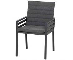 Siena Garden Cartena Dining Fauteuil Anthracite
