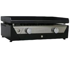 Simogas RAINBOWBLACK Plancha Acier Rainbow 70cm Noire, Noir, 71 x 42 x 26 cm