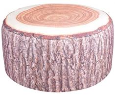 No Label 9540315 Pouf de Jardin, Brun