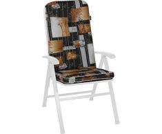 Angerer Coussin, Exclusif pour Chaise Coussin de Fauteuil Design Bambou, Marron, 120 x 50 x 7 cm, 1024/075