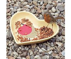 Jacobi Jayne Mangeoire à Oiseaux en céramique Beige