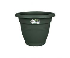 Elho Green Basics Campana 35 - Pot De Fleurs - Leaf Green - Extérieur - Ø 34 x H 26.8 cm