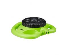 Relaxdays Arroseur de Jardin 8 Modes Buses pulvérisateur 78 m² Zone Irrigation pelouse Gazon, Vert-Noir