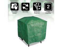 Bosmere Products Ltd P505 Protection décran Plus carré pour Barbecue réversible – Vert/Noir