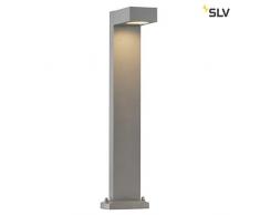 SLV 232294 Quadrasyl Lampe Standard, Gris argenté