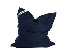 Jumbo Bag 30180-09 The Original Coussin Géant Polyester Bleu Jeans 170 x 130 x 30 cm