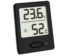 TFA-Dostmann Thermomètre Hygromètre Numérique, Noir, 46 x 18 x 59 cm, 30.5041.01