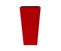 Art en Vogue Pot de Fleurs, Bac à Plante Ella, Finition Brillante, Rouge, 40x90cm