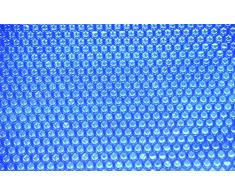 Edg By Aqualux 180µm 7.3 x 3.7m Couverture Solaire pour Piscine Rectangle Tubulaire 7.3 x 3.7, Bleu