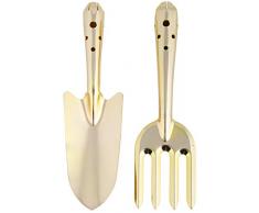 Fallen Fruits GT153 Ensemble truelle et Fourchette Doré