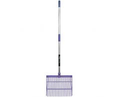 Perry Equestrian 7130-0000PU No. 7130 Fourchette à litière et copeaux Violet