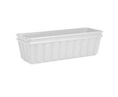 Emsa 959501200 Balcone Jardinière Blanc 50 cm