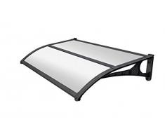 Garden Friend P1372137 Auvent 100 x 135 cm Profil central blanc