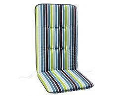 BEST 05101665 Coussin Bas Dossier pour Fauteuil Multicolore 100 x 50 x 6 cm