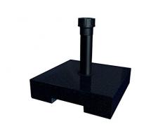 Best Pied de Parasol 25 kg Le béton, Granit, 40 x 40 x 8 cm, 62225050
