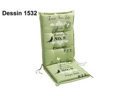 Best 04201532 Coussin Haut Dossier pour Fauteuil STS 120 x 50 x 7 cm, d.1532