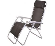 Hamble Distribution ltd Textoline chaise de jardin inclinable