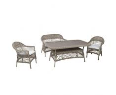 greemotion Paris mobilier de Jardin, Blanc/Gris