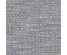 SIEGER 5614 4733 Galette de tabouret en tissu mixte de coton et polyester Gris clair 49 x 49 x 4 cm